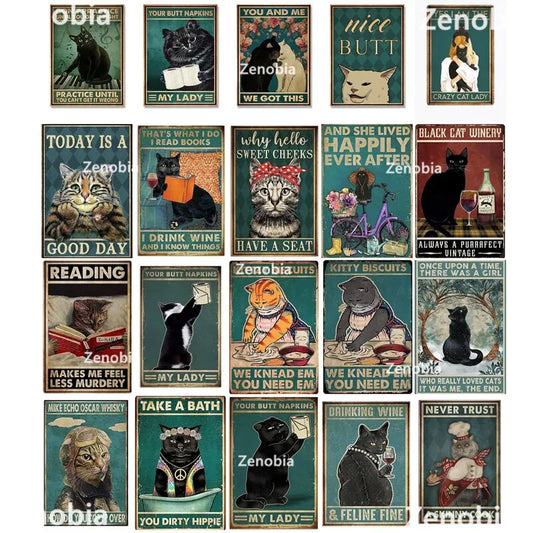 Vintage Anime Metal Sign  Retro Bathroom Decor with Funny Toilet Paper  Satin Portrait for Wall Decor Bar Home  Tin Poster Art F