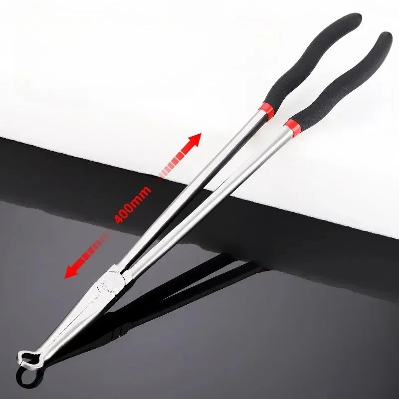 1Set 16inch Multi-purpose Long Nose Pliers Straight Needle Nose Pliers 25 / 45 Degree Curved Without Logo