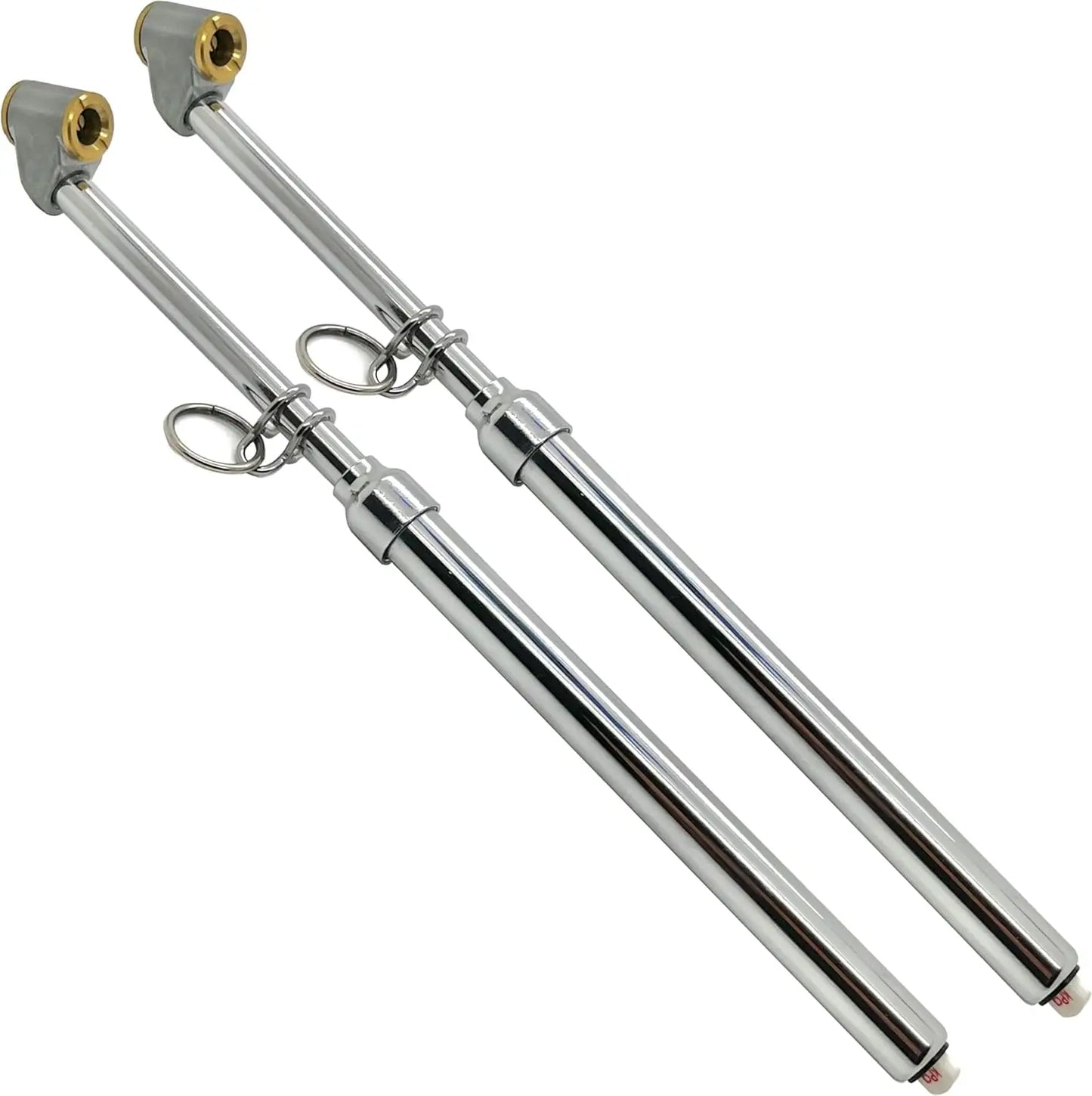 Heavy Duty 10-150 PSI Truck Tire Pressure Gauge for Tractor Trailer, RV, Dually & Car - 2 Gauges