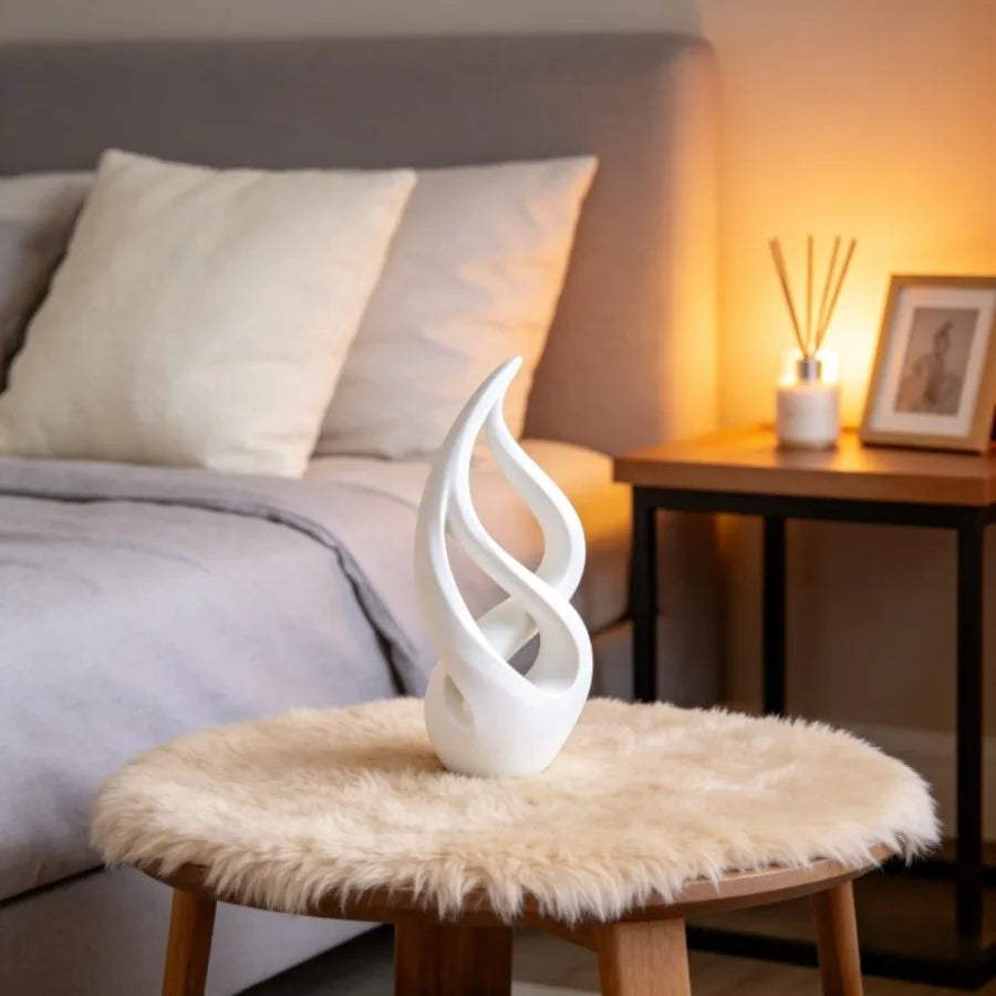 Elegant Abstract Modern Sculpture For Contemporary Home Decor