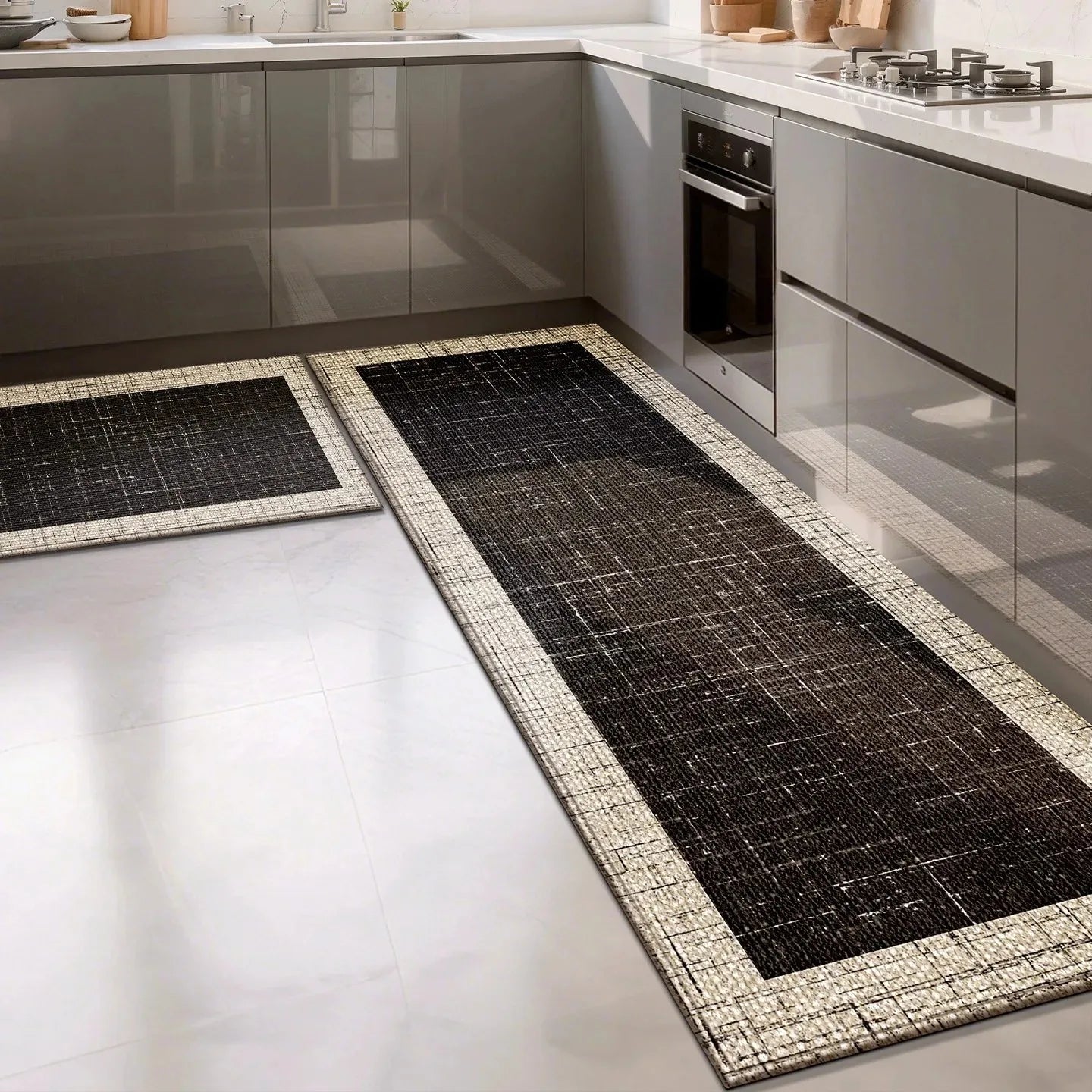 Kitchen Floor Mat Absorbent Foot Mats Runner Rug Home Decoration Rugs Non-slip Carpet Alfombra De Cocina שטיח למטבח