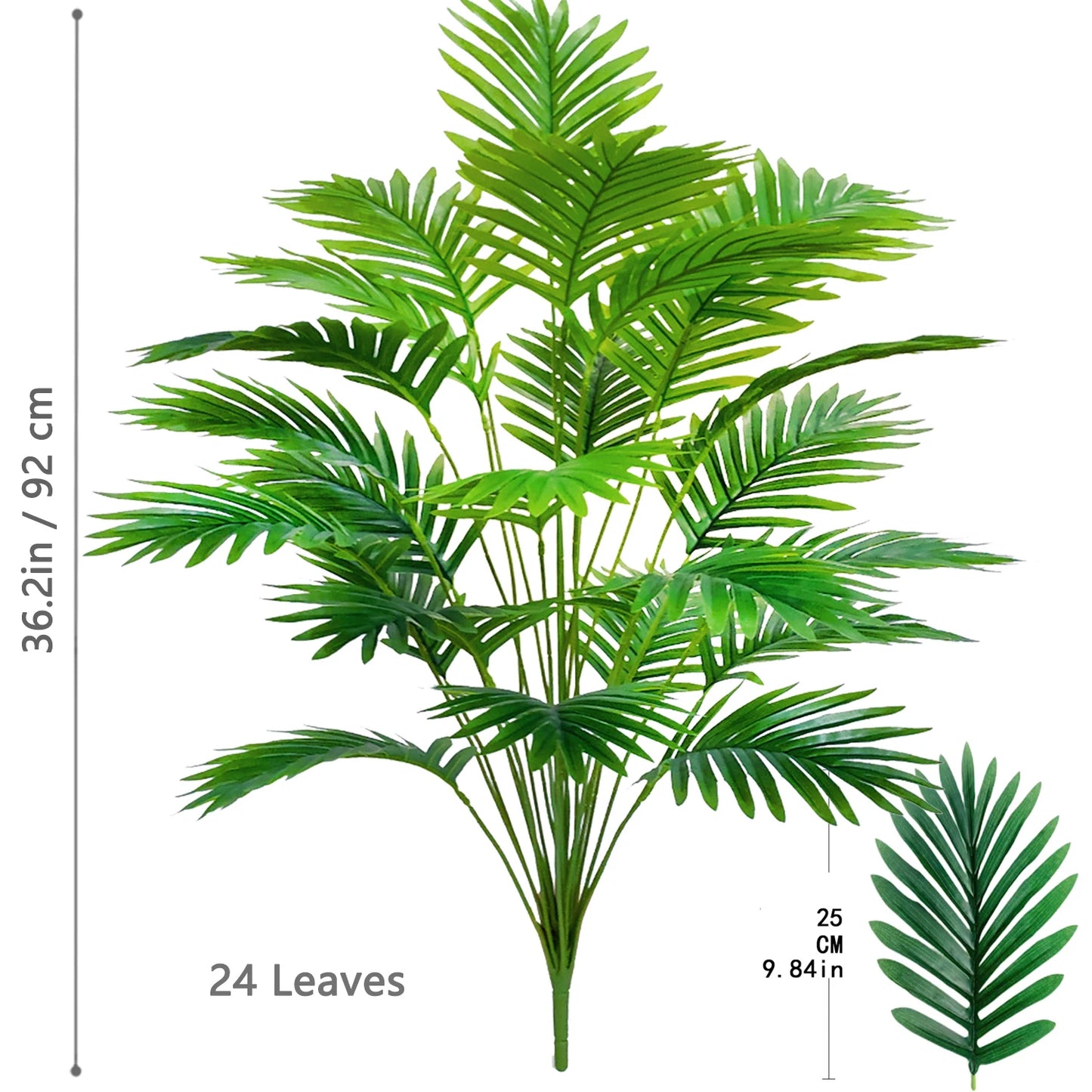 Artificial Palm Tree Tropical Plant for Home Garden Decor