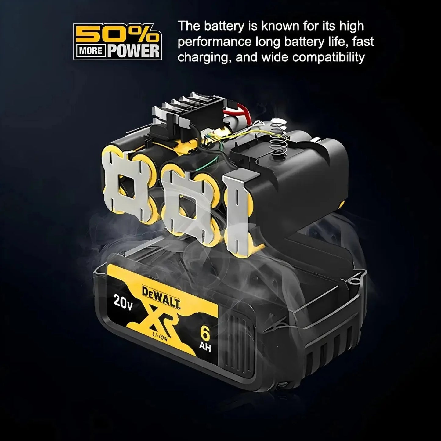 DeWALT 100% Original Battery 20V/60V 9000mAh MAX FlexVolt for DCB200 DCB205 DCB206 DCB209 DCB182 Power Tool Battery Air Transpor