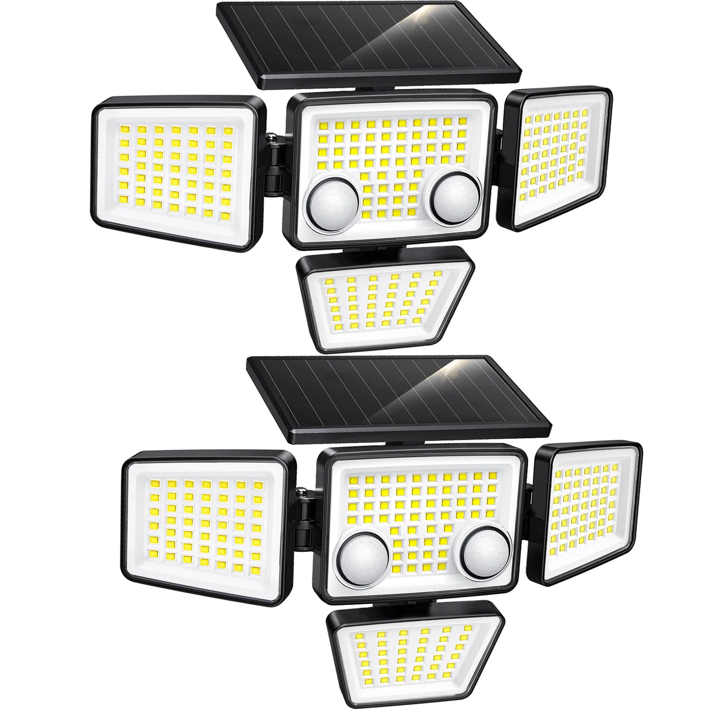 Solar Outdoor Lights - 3000LM 188 LED Motion Sensor Flood Lights
