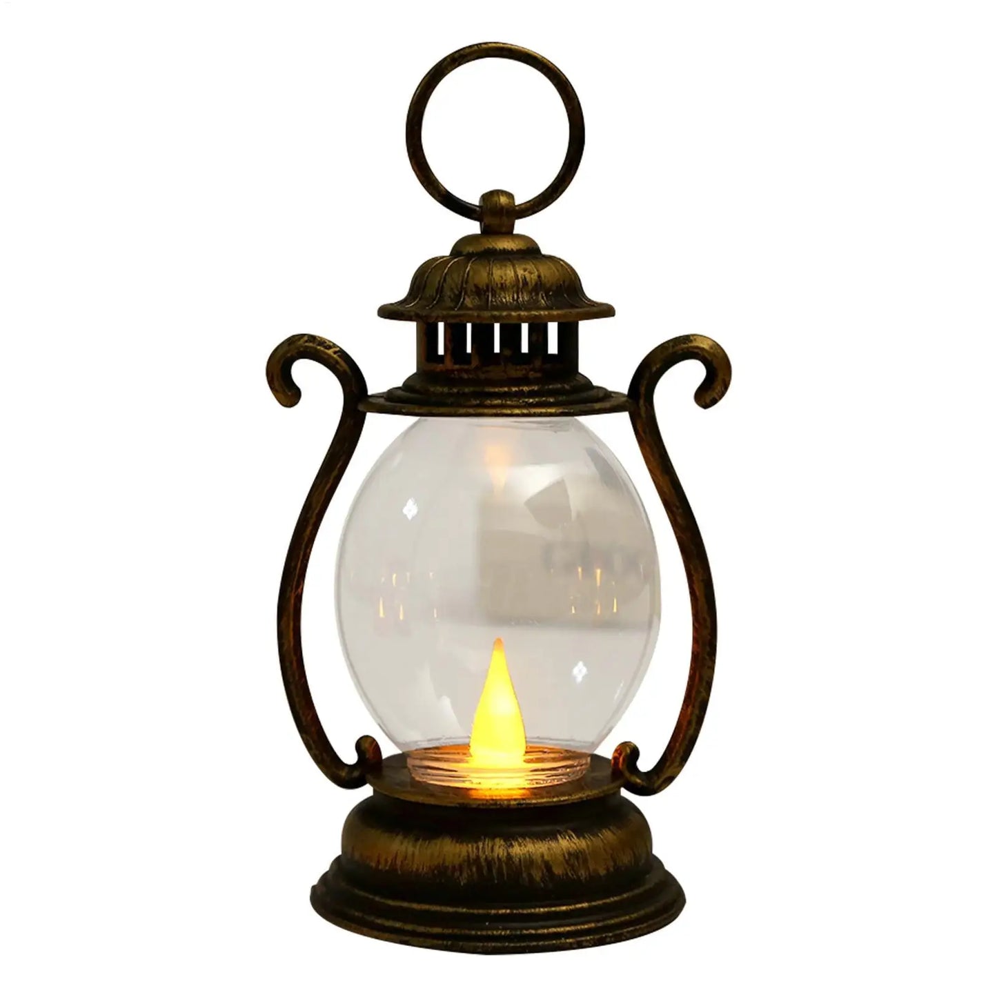 Retro Desk Lamp Battery Powered LED Retro Portable Lantern Home Decor Lights LED Tent Light For Living Room Patio Festival Decor