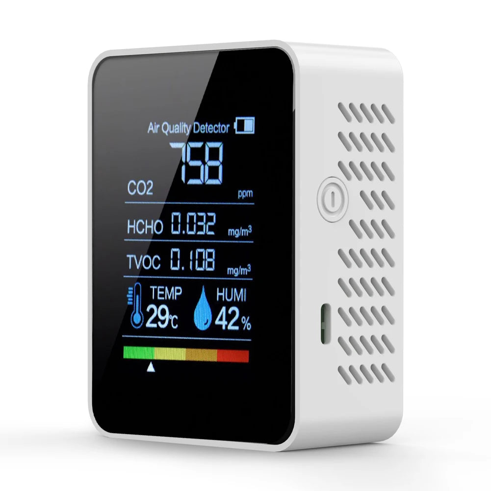 Air Quality Monitor Gas Detector датчик CO2 New Air Detector Carbon Dioxide Agricultural Production Greenhouse Air Tester
