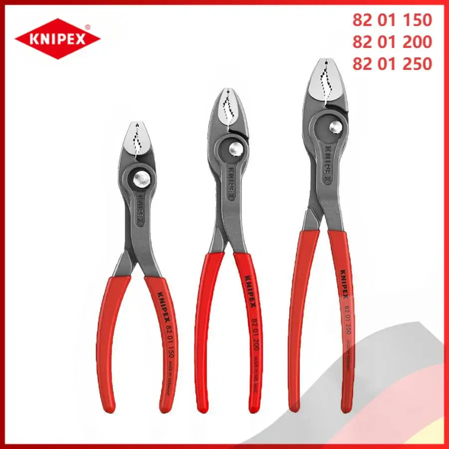 KNIPEX Twingrip Slip Joint Pliers 150/200/250 mm Water Pump Pliers Hand Tools  8201150/8201200/8201250