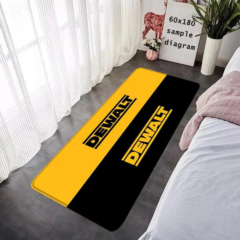 Interior Floor Mat Bathroom Doormat D-DeWalts Non-slip Foot Rug for Entryway Kitchen Carpet Bedroom Soft Bedside Mats Home Decor