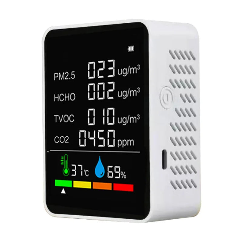 Air Quality Monitor Gas Detector датчик CO2 New Air Detector Carbon Dioxide Agricultural Production Greenhouse Air Tester