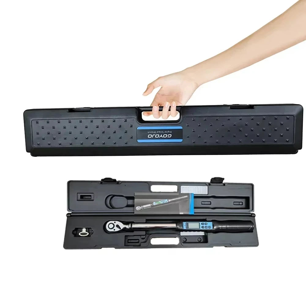 GOYOJO Digital Torque Wrench 3/8" 1/2" Drive 2% Torque Accuracy Electric Torque Wrench with 3 Adjustable Modes for Car Care
