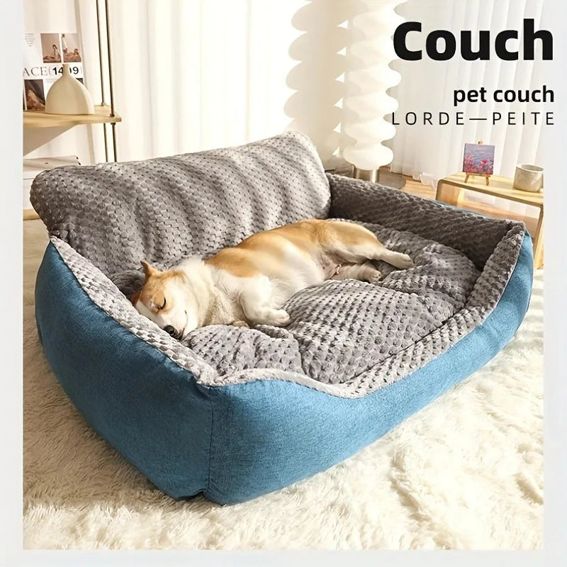 Luxury Comfortable Dog Sofa Bed With Fully Washable Cushion