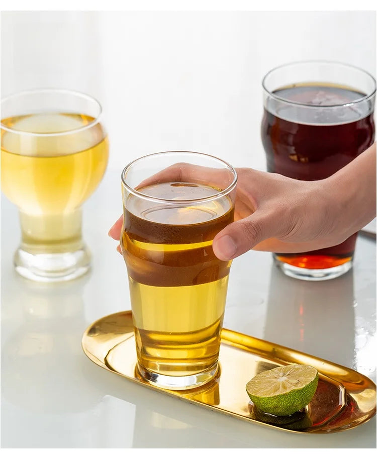 Large Capacity IPA Beer Glass Pub Commercial Pint Cup Craft Beer Mug Creative Personalized Wheat Beer Cup Crystal Glass