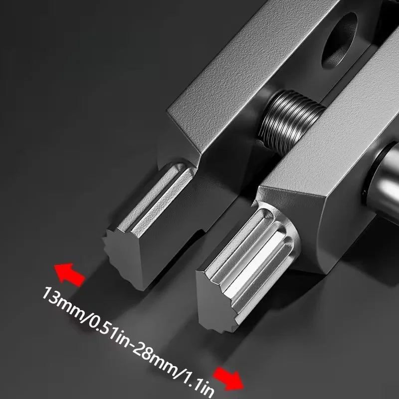 Faucet Valve Broken Thread Extractor - 1/2" & 3/4" Screw Removal Tool, Broken Bolt Extractor Kit for Home & Industrial Plumbing