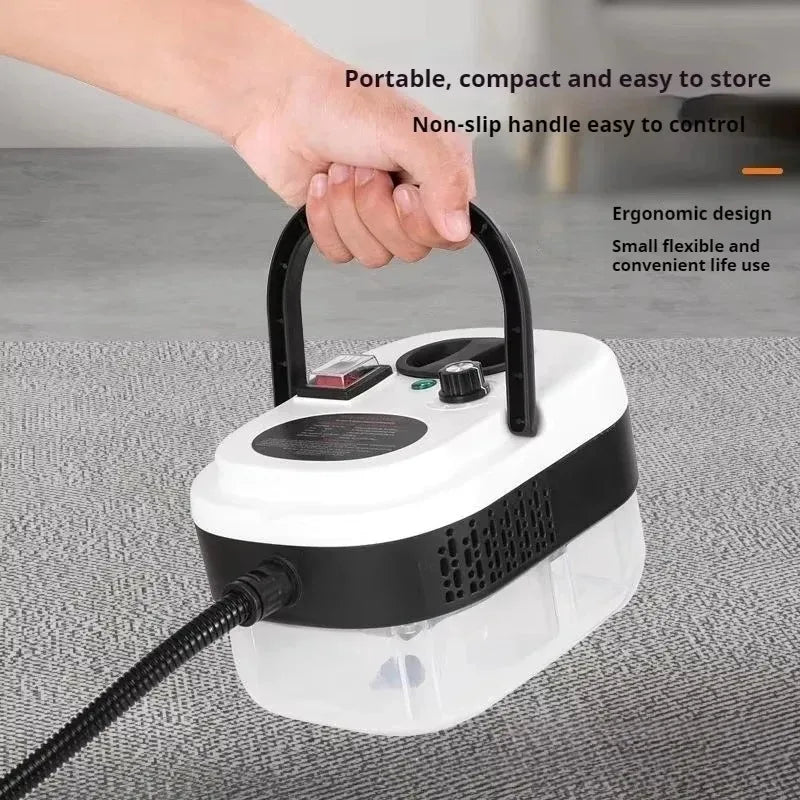 1.2L Steam Cleaner High Temperature Sterilization Air Conditioning Kitchen Hood Home /Car Steaming Cleaner 220V/110V EU/US Plug