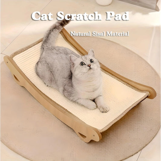 Cat Scratcher Lounge With Sisal Rope And Arch Design