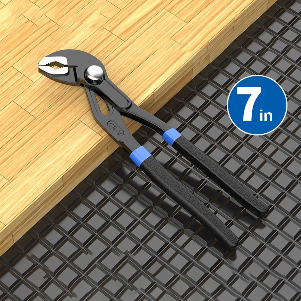 1pc Water pump pliers 7/8//10/12inch adjustable wrench multi-function large opening water pipe pliers household repair tools