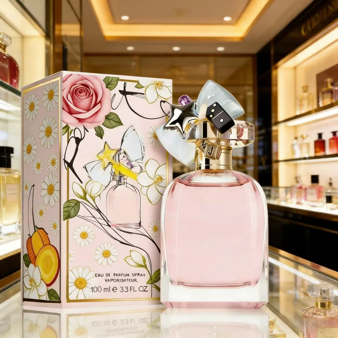 Mojie Perfect Miss perfume 3.4oz 100ml, funny pendant bottle, bright flower and fruit fragrance, full of confidence and girlish