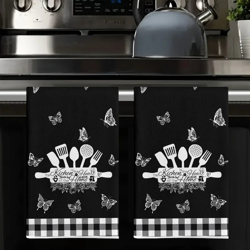 Super Absorbent Kitchen Towel Set for Cleaning and Cooking