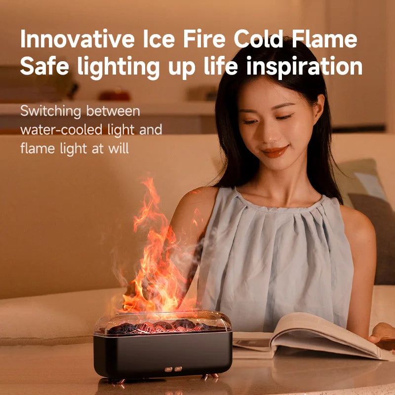 Volcanic Lava Essential Oil Diffuser USB Humidifier
