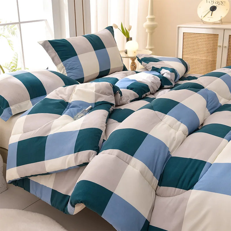Plush Flannel Fleece Winter Bedding Comforter For Cozy Nights