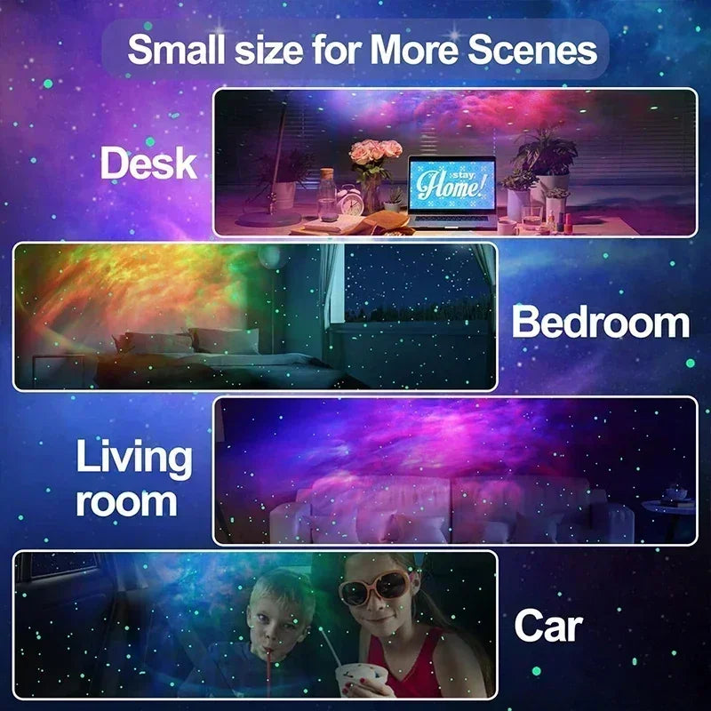 Galaxy Light Projector Featuring Various Nebula Settings, an Astronaut Design with Remote Control, Perfect for Bedroom Ambiance, Room Decoration, Parties, And an Excellent Gift for Friends During Halloween And Christmas Child