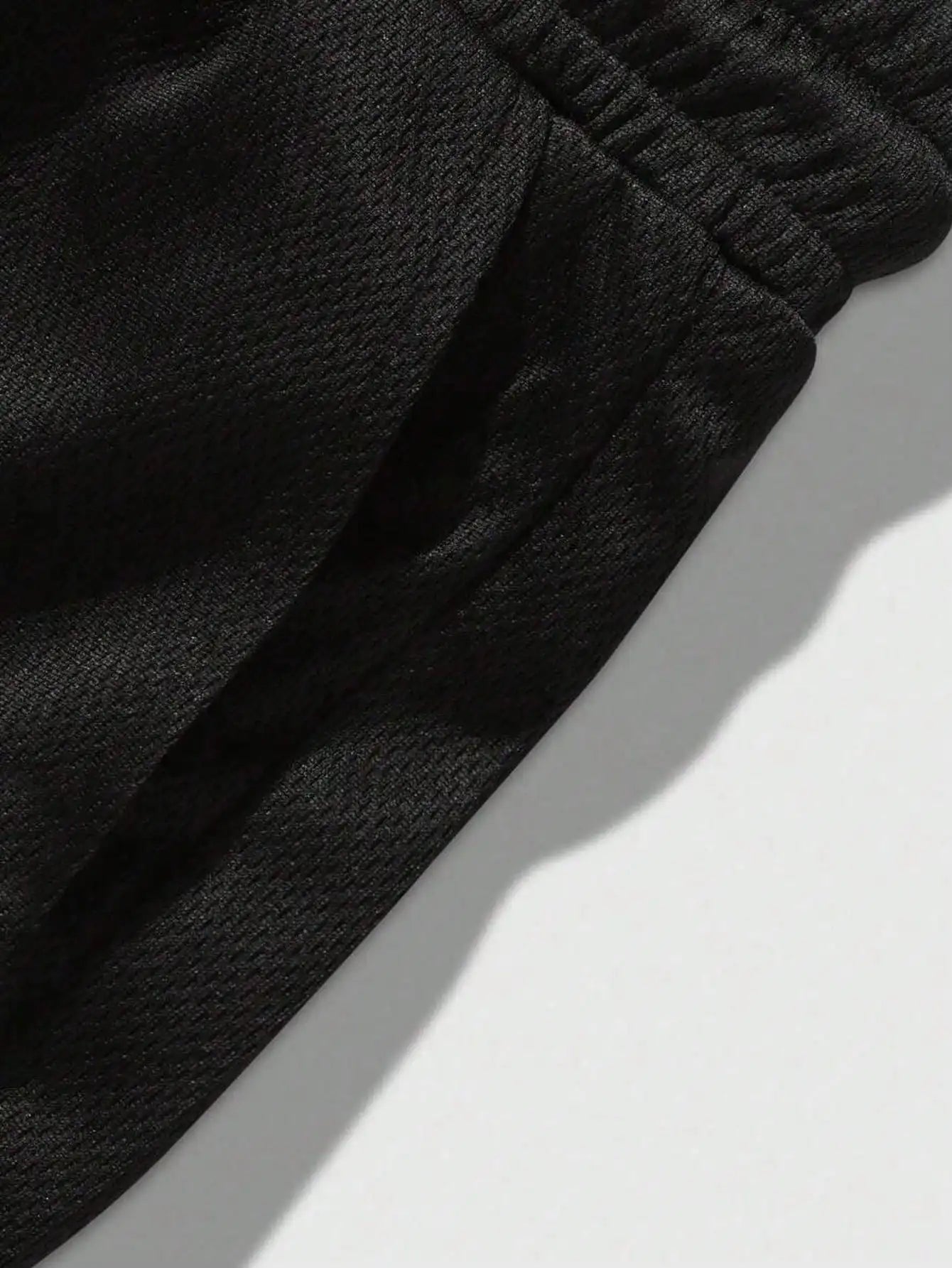Men's Street Fashion Cross Print Knit Drawstring Shorts,2-In-1 Athletic Shorts Perfect For Gym Basketball Beach Outings