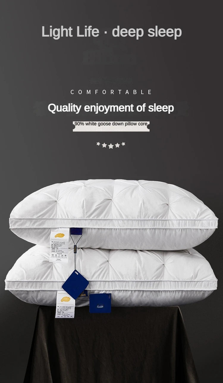 Premium Comfortable Hotel Cotton Pillow For Restful Sleep