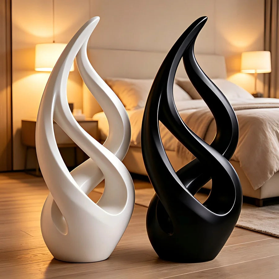 Elegant Abstract Modern Sculpture For Contemporary Home Decor