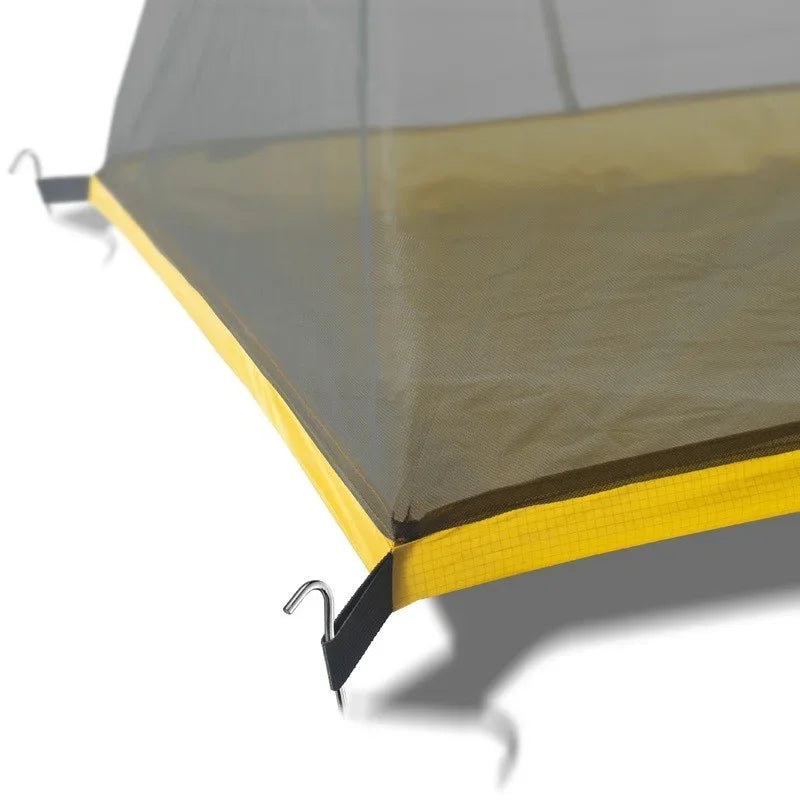 HIKEBURGER Jian Outdoor 1P Inner Tent Camping Bivy Insect-proof Sleeping Bag Set Ultralight Mountain Climbing Pole Less Shelter