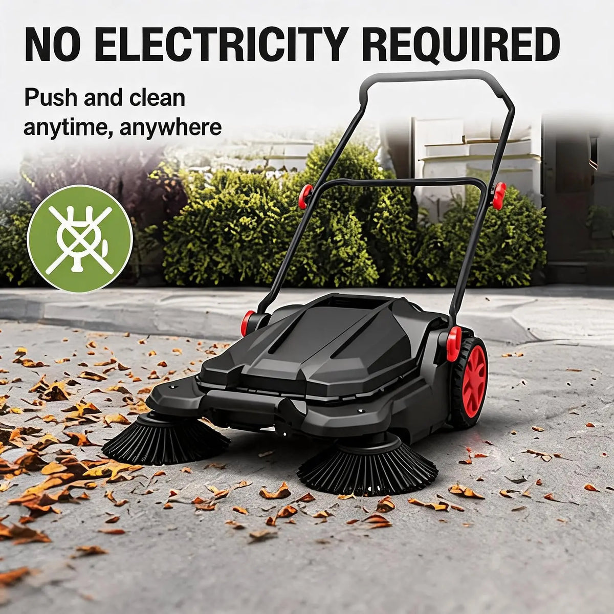 Precision Reel Lawn Sweeper Restores Lawn And Removes Debris
