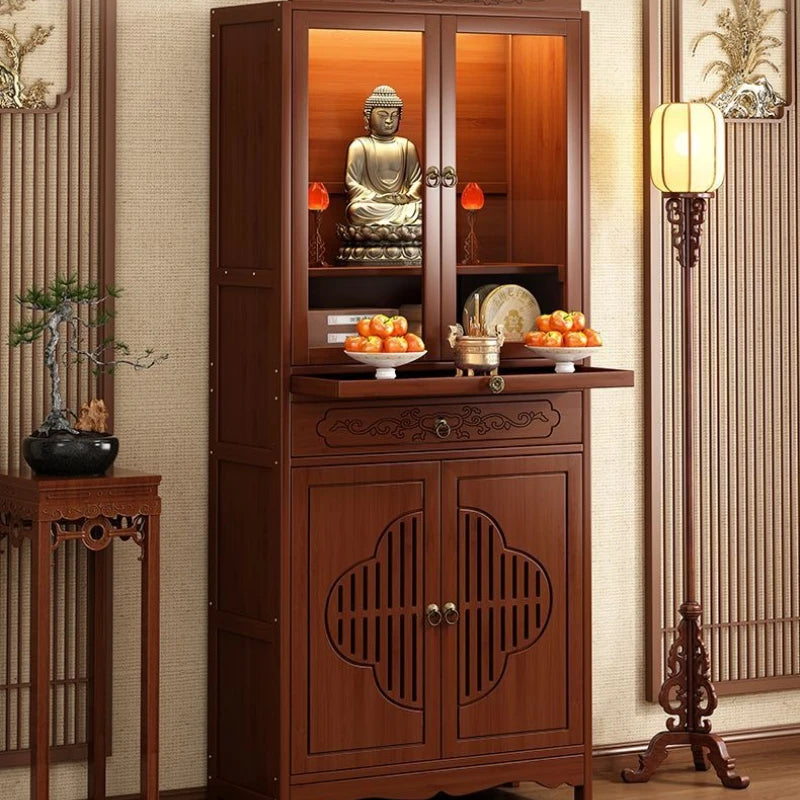 Non-solid Wood Living Room Cabinets Incense Stand Household Buddha Altar Living Room Cabinets Chinese-style Furniture Kast JTC