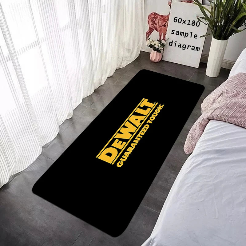 Interior Floor Mat Bathroom Doormat D-DeWalts Non-slip Foot Rug for Entryway Kitchen Carpet Bedroom Soft Bedside Mats Home Decor