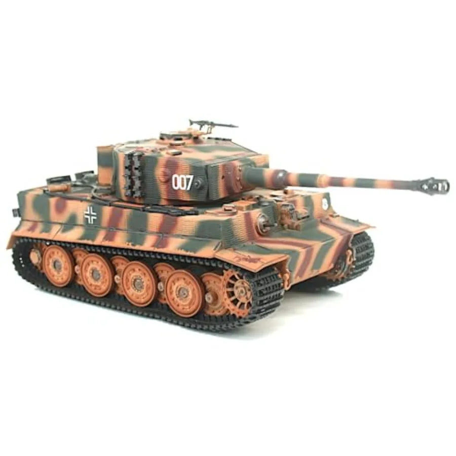 German Tiger I Heavy Tank 1/24 Infrared IR Combat Panzer RTR 2.4Ghz RC Armored Vehicle Taigen 3841-11-L-C Late Versio
