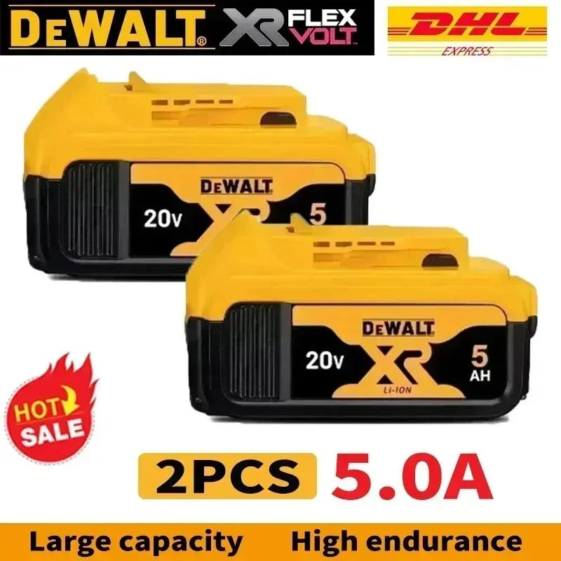 DeWALT 100% Original Battery 20V/60V 9000mAh MAX FlexVolt for DCB200 DCB205 DCB206 DCB209 DCB182 Power Tool Battery Air Transpor