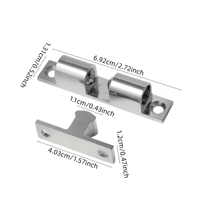Stainless Steel Magnetic Door Latch For Furniture Cabinets