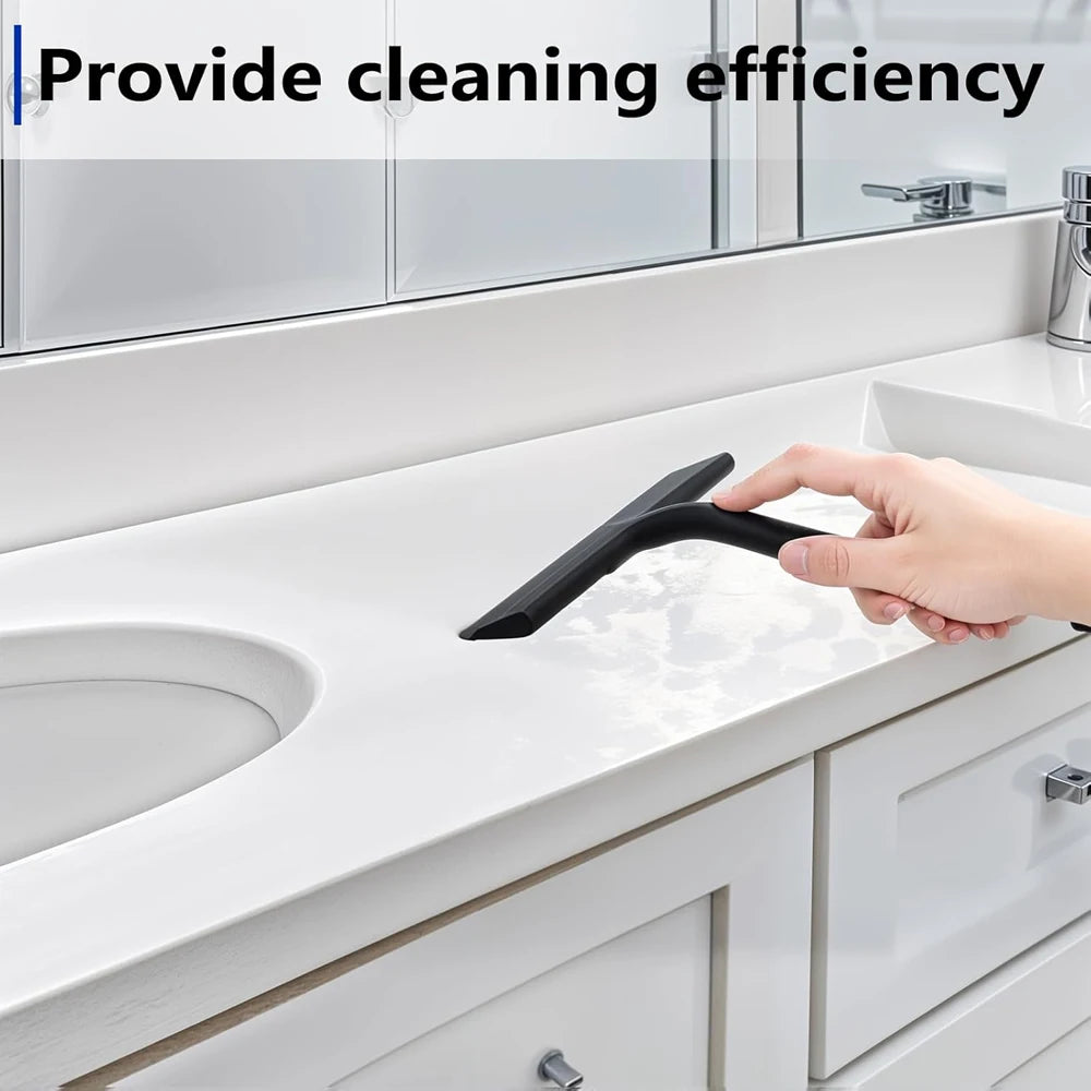 New Shower Squeegee Glass Wiper Scraper Shower Squeegee Cleaner With Silicone Holder Bathroom Mirror Scraper Glass Cleaning