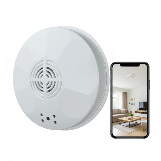 Mini Security Camera 1080P HD, WiFi Remote View, Motion Detection & Recording, Ceiling-Mounted for Home/Office/Hotel Indoor Use