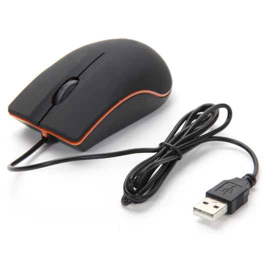 USB Wired Optical Mouse Ergonomic Mice 1200 DPI Gamer Mice 3 Buttons Gaming Mice for PC Gamer Computer Desktop