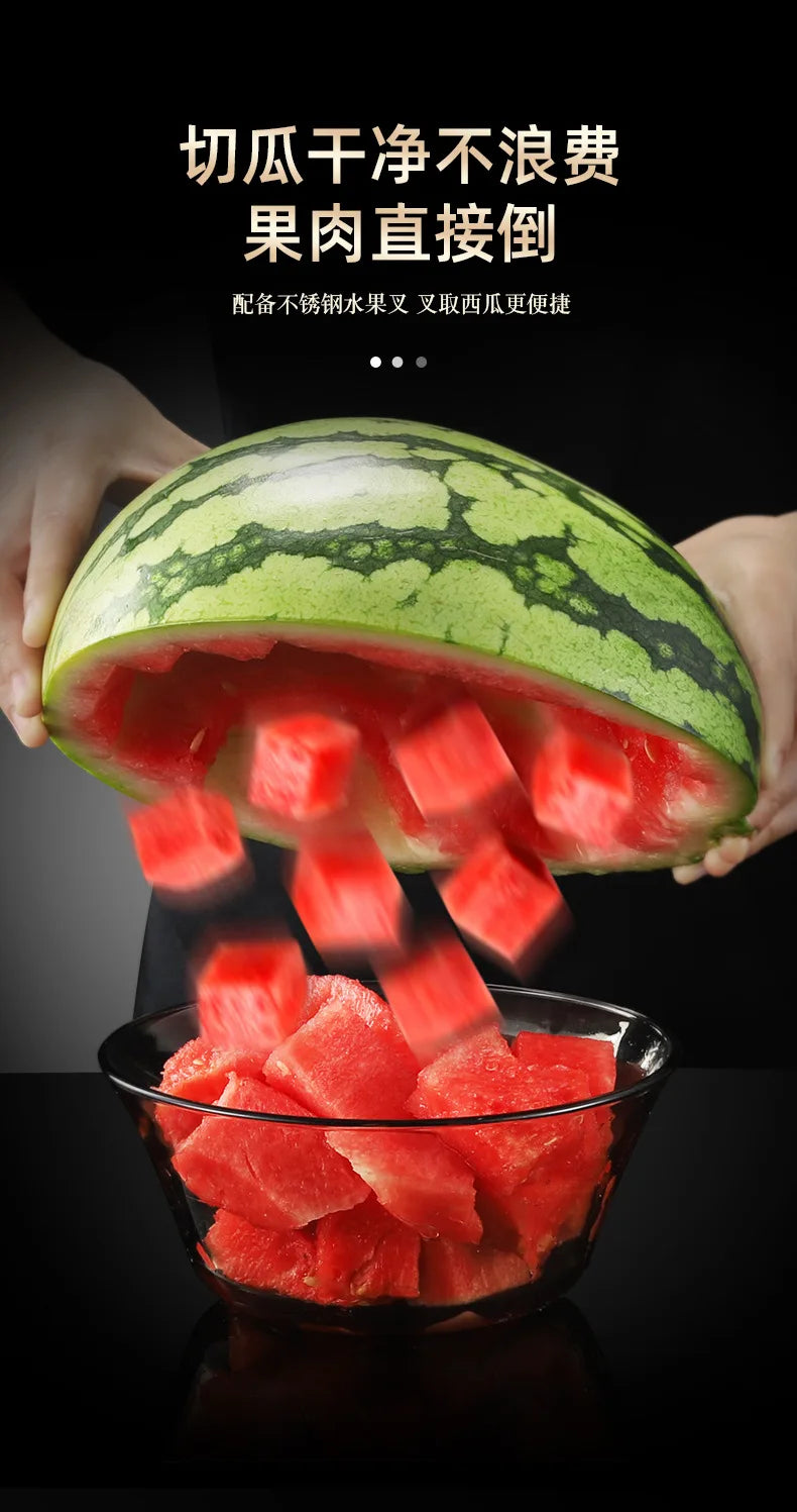 316 Stainless Steel Watermelon Cutter Fruit Divider Slicer Tool for Melon Fruit Vegetable Tools