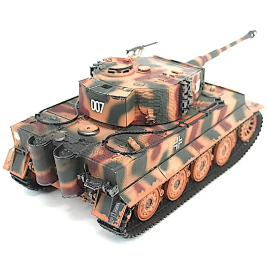 German Tiger I Heavy Tank 1/24 Infrared IR Combat Panzer RTR 2.4Ghz RC Armored Vehicle Taigen 3841-11-L-C Late Versio