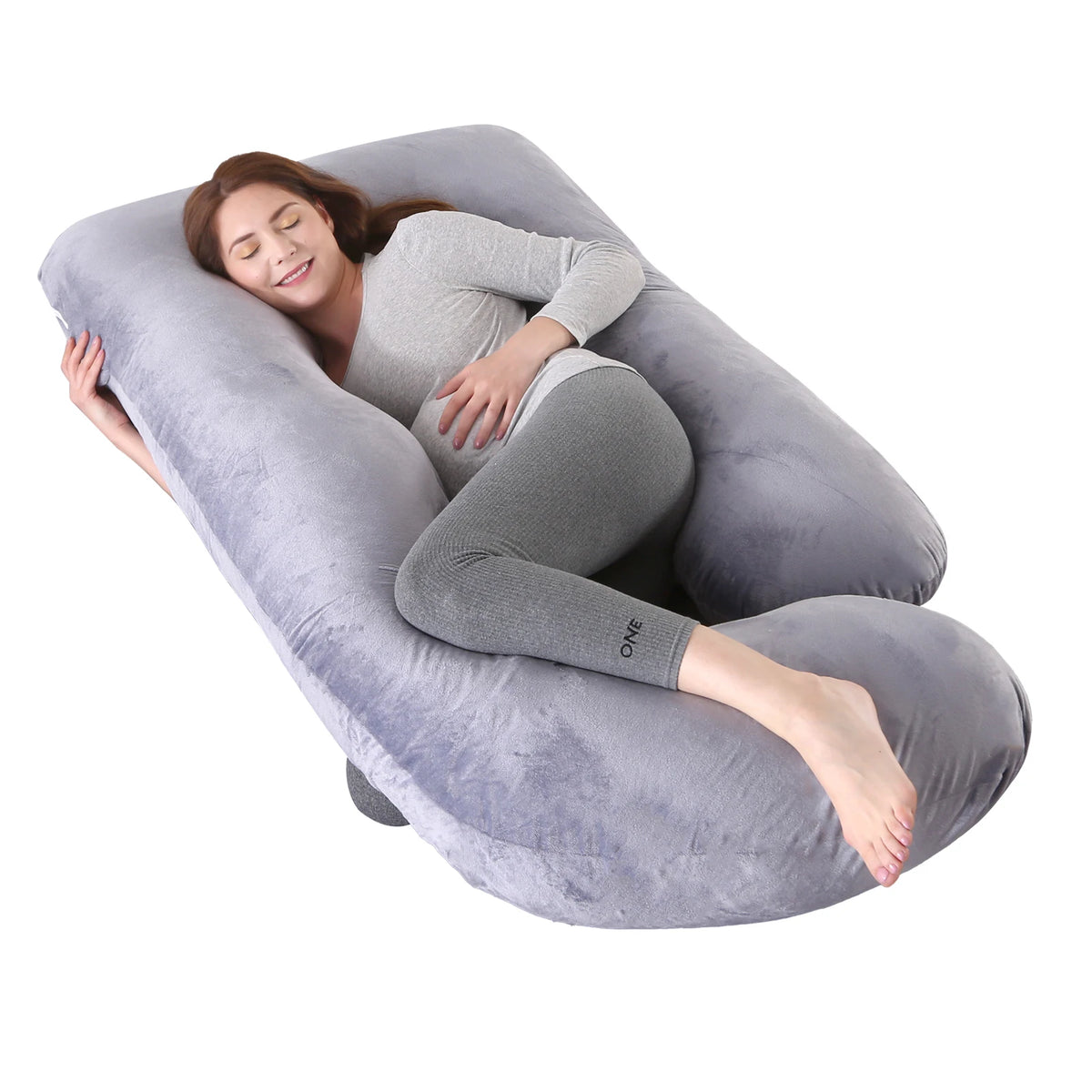 Premium G Shape Memory Foam Maternity Pillow For Sleep