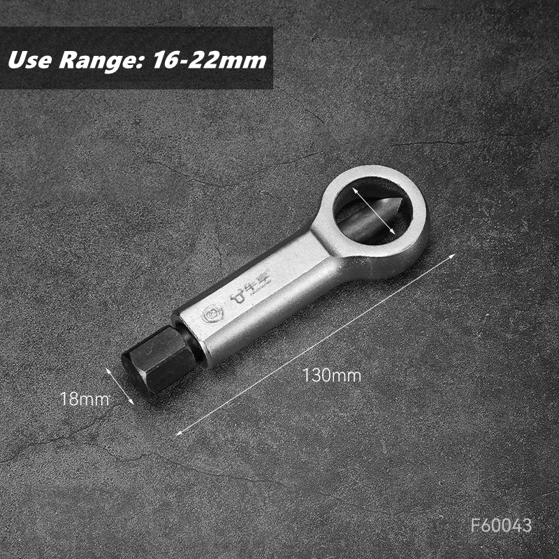 Nut Screw Splitter Set Remover Tools,Rusted Nut Breaker,Steel Remover Extractor,Manual Pressure Nut Cracker Metal Splitter