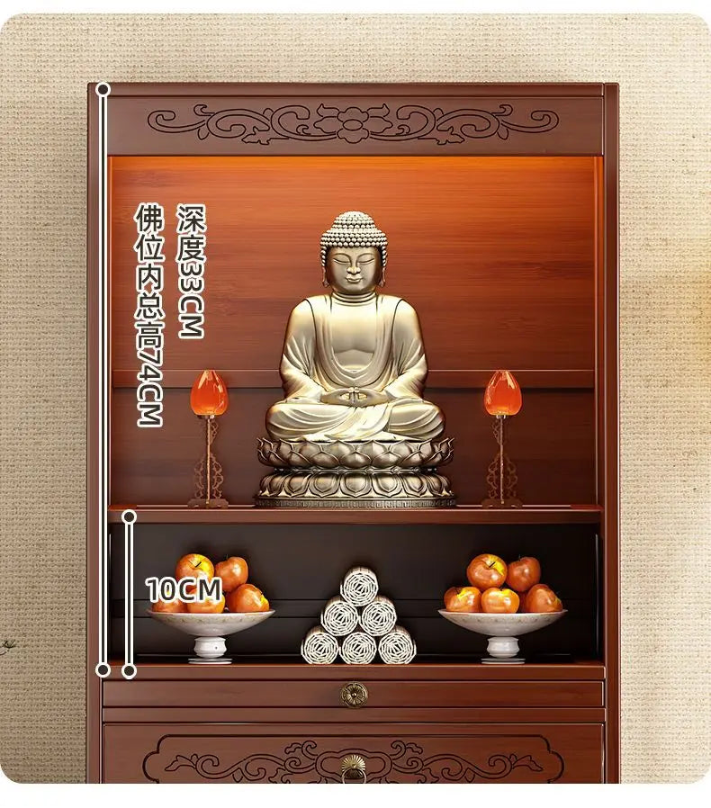 Non-solid Wood Living Room Cabinets Incense Stand Household Buddha Altar Living Room Cabinets Chinese-style Furniture Kast JTC
