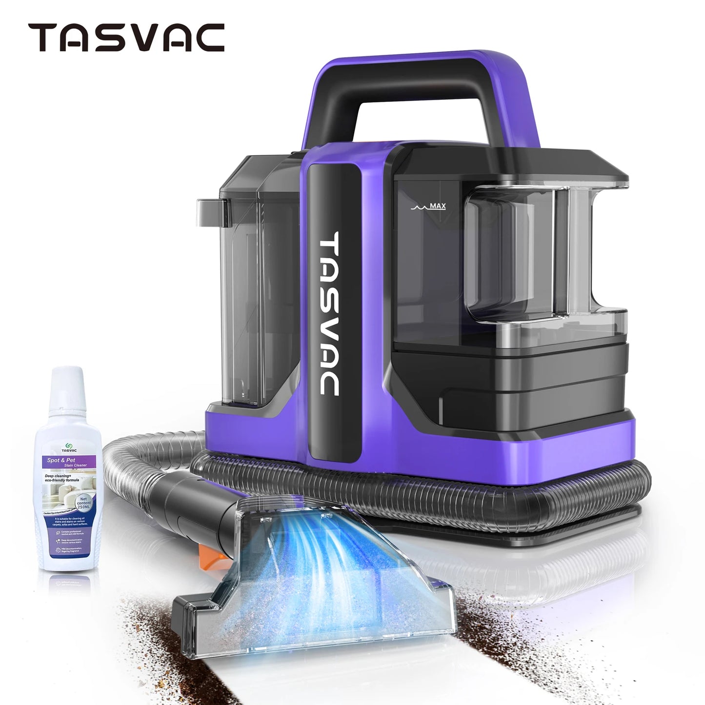 TASVAC C7 Portable Carpet Cleaner With Pet Stain Remover