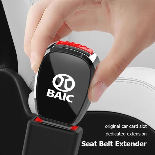 Car Seat Belt Buckle Plug Auto Safety Strap Extension Accessories interior For Baic Senova X25 X35 X55 X65 D50 beijing X7 EX5 U7