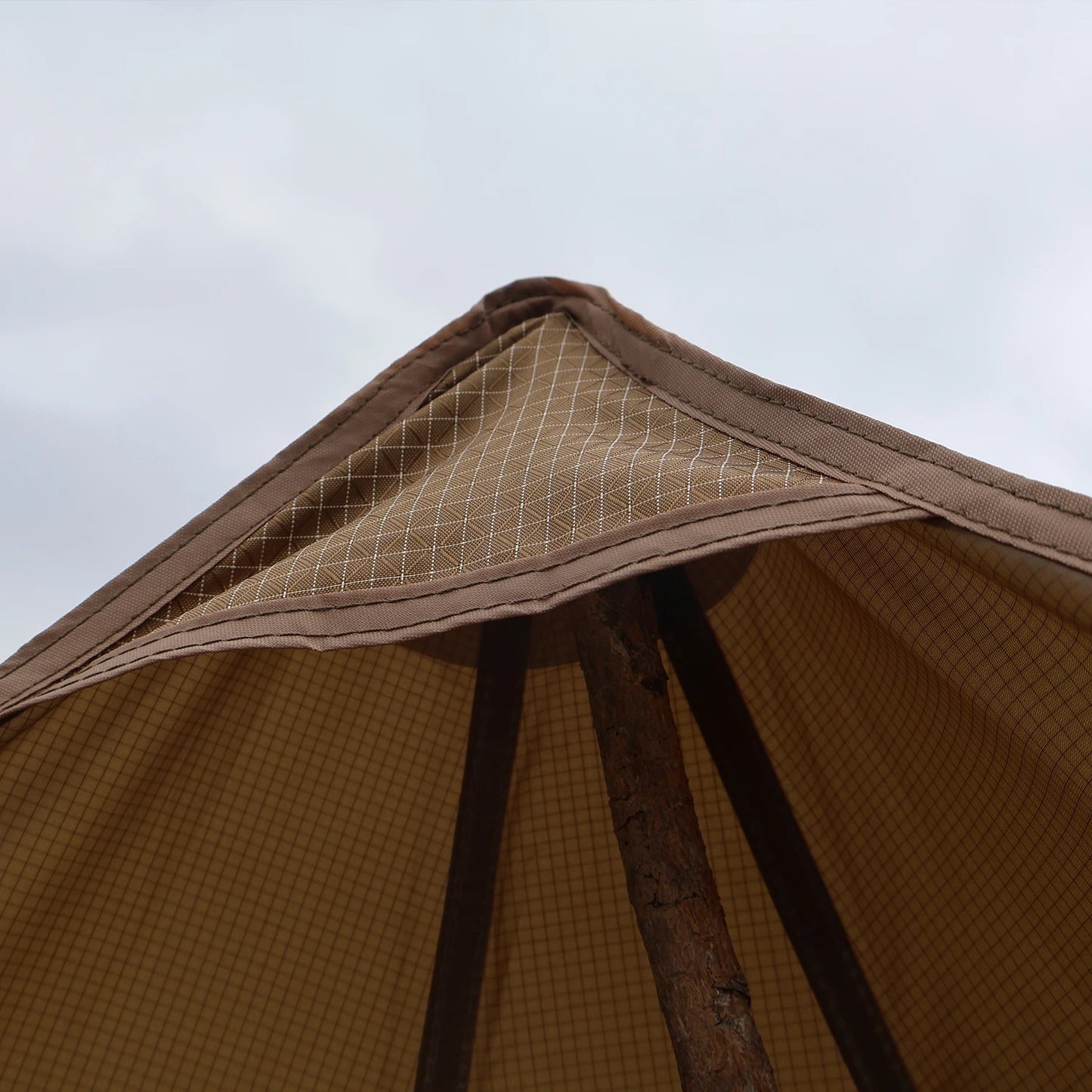 210g 20D Nylon Ultralight Camping Stove Windbreak Wind Screen Shield Fire Retardant No Poles Ropes Windproof Privacy Windscreen