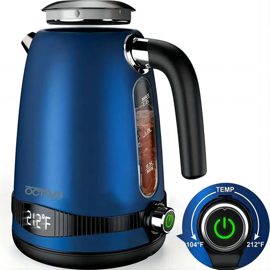 1pc 1.8QT Electric Kettle with Temperature Control 1100W