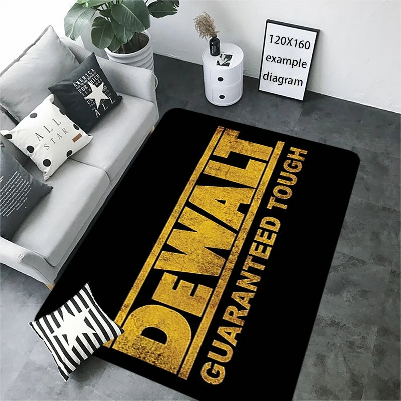 Interior Floor Mat Bathroom Doormat D-DeWalts Non-slip Foot Rug for Entryway Kitchen Carpet Bedroom Soft Bedside Mats Home Decor