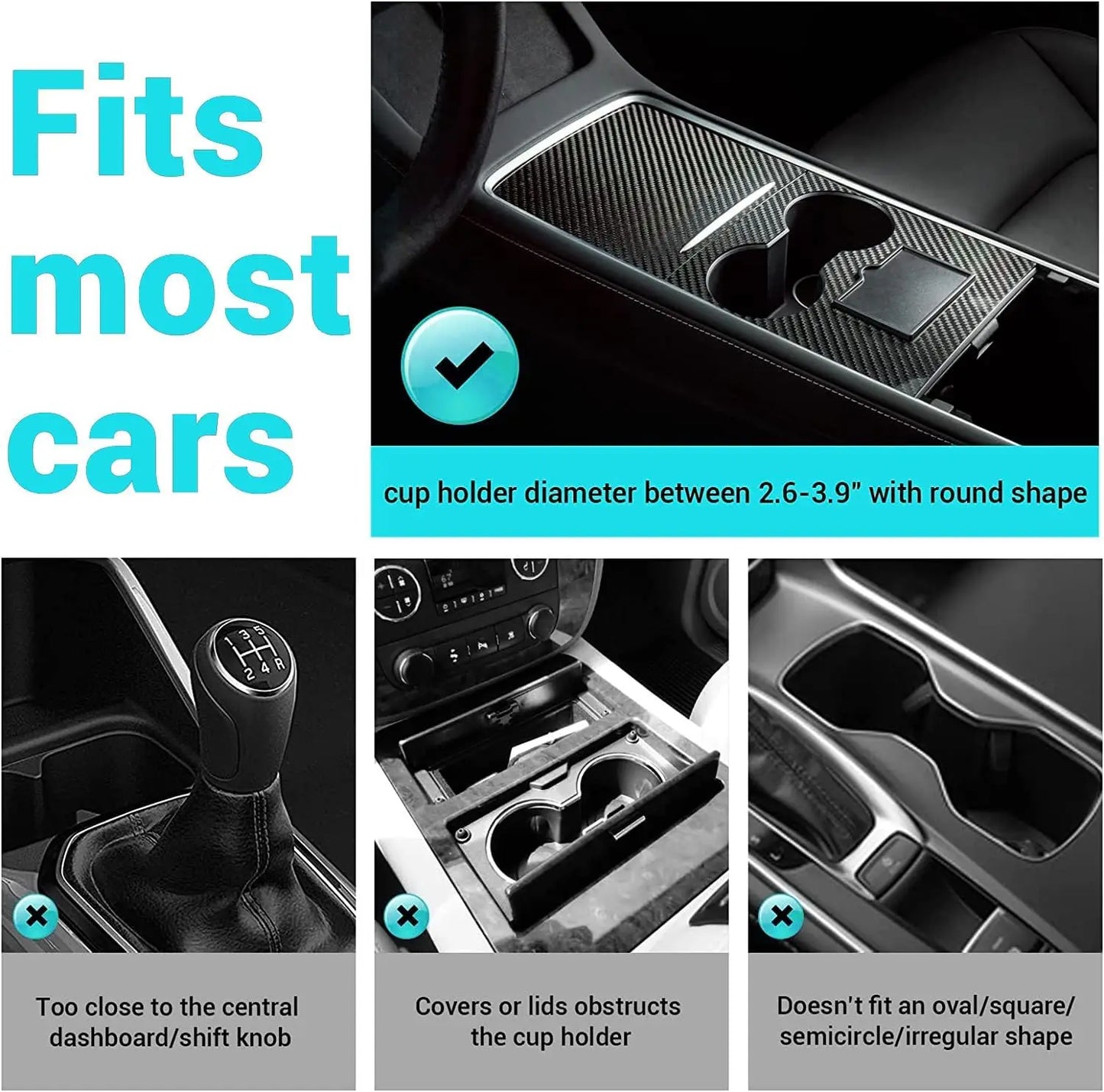 10" Car Food Tray with Cup Holder, 360° Rotating Detachable Table for Eating, Phone Holder Included, Road Trip Essentials