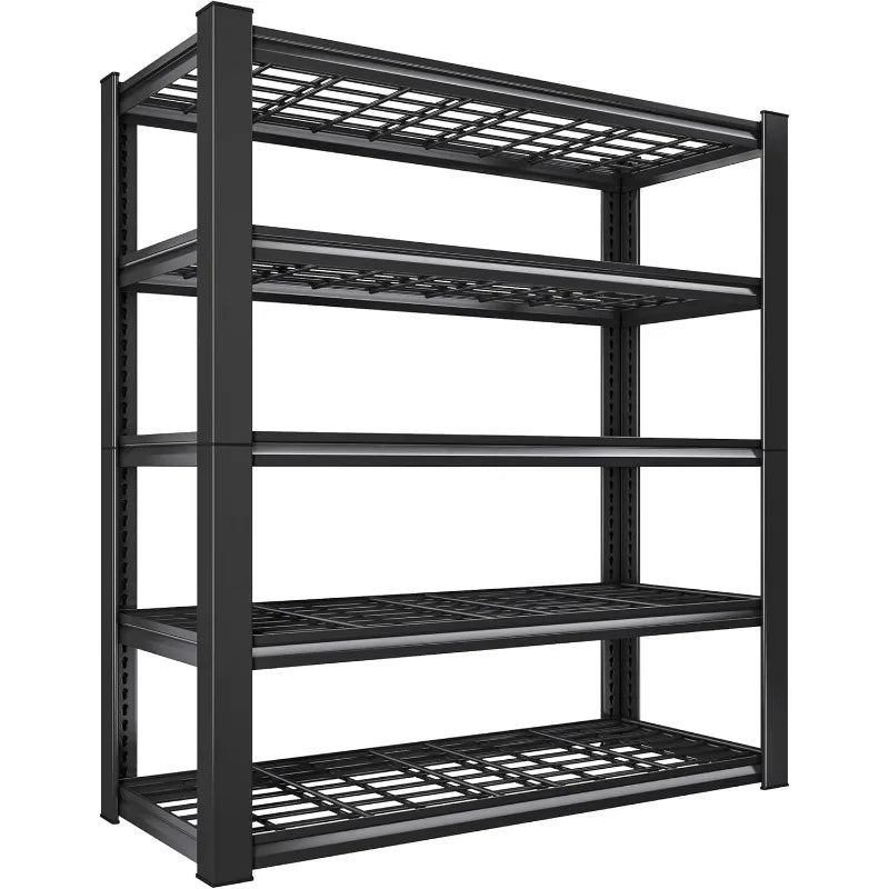 REIBII 3010LBS Storage Shelves 72 H Garage Heavy Duty Shelves